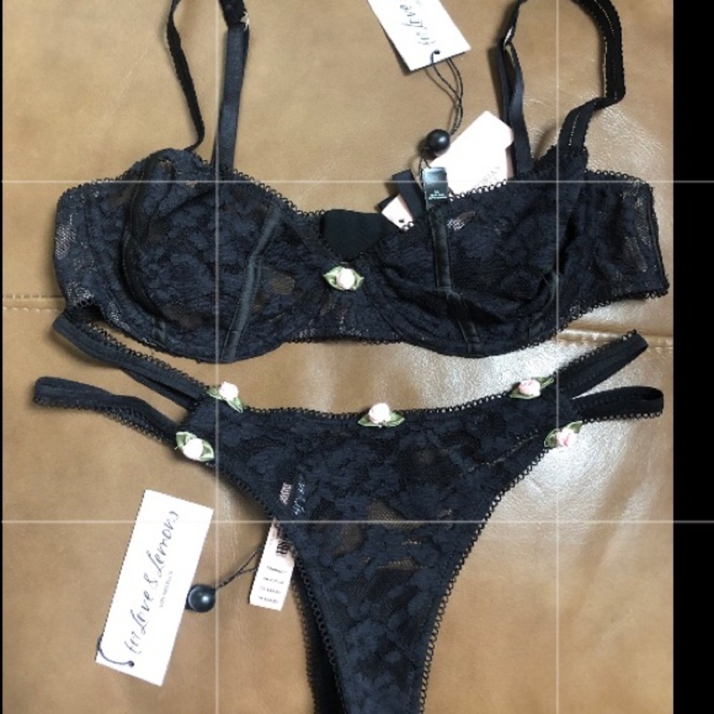- For Love & Lemons Lou Lace SET  medium